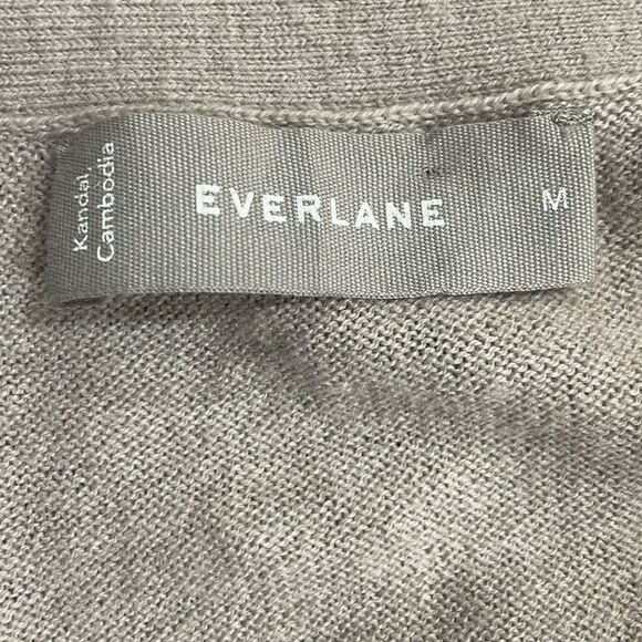 Everlane Cotton–Merino Sweater Vest in Warm Toasted Heathered Oat - M - Picture 5 of 11